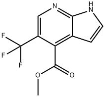 Methyl 5-(trifluoromethyl)-1h-pyrrolo[2,3-b]-pyridine-4-carboxylate