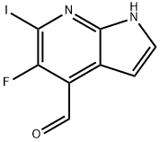 5-Fluoro-6-iodo-1H-pyrrolo[2,3-b]pyridine-4-carbaldehyde