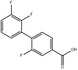 4-(2,3-Difluorophenyl)-3-fluorobenzoic acid