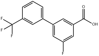5-Fluoro-3-(3-trifluoromethylphenyl)benzoic acid