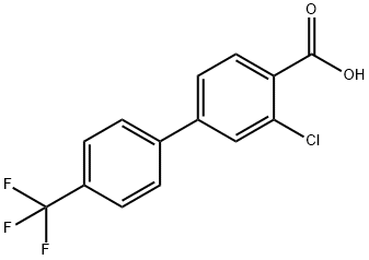 2-Chloro-4-(4-trifluoromethylphenyl)benzoic acid