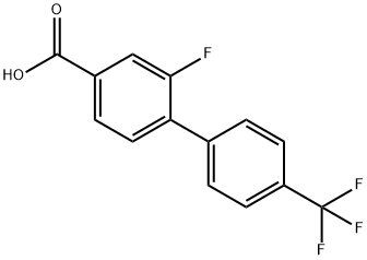 3-Fluoro-4-(4-trifluoromethylphenyl)benzoic acid