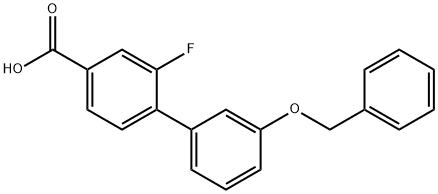 4-(3-Benzyloxyphenyl)-3-fluorobenzoic acid