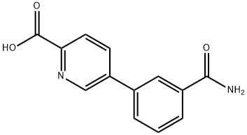 5-(3-Aminocarbonylphenyl)picolinic acid
