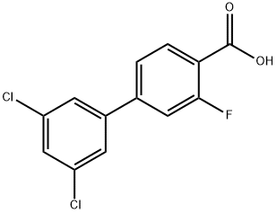 4-(3,5-Dichlorophenyl)-2-fluorobenzoic acid