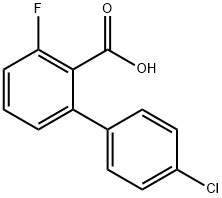 2-(4-Chlorophenyl)-6-fluorobenzoic acid