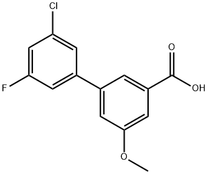 3-(3-Chloro-5-fluorophenyl)-5-methoxybenzoic acid