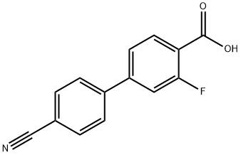 4-(4-Cyanophenyl)-2-fluorobenzoic acid