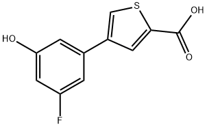 5-(2-Carboxythiophene-4-yl)-3-fluorophenol