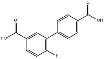 4-(5-Carboxy-2-fluorophenyl)benzoic acid