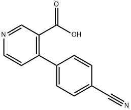 4-(4-Cyanophenyl)nicotinic acid