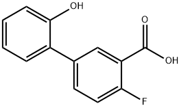 2-Fluoro-5-(2-hydroxyphenyl)benzoic acid