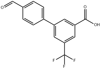 3-(4-Formylphenyl)-5-trifluoromethylbenzoic acid