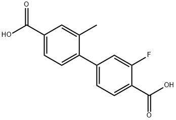 4-(4-Carboxy-3-fluorophenyl)-3-methylbenzoic acid