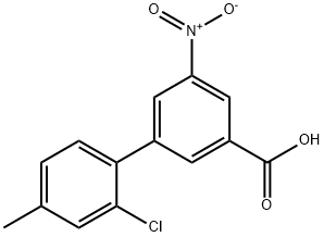 3-(2-Chloro-4-methylphenyl)-5-nitrobenzoic acid