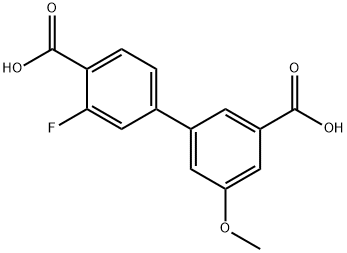 3-(4-Carboxy-3-fluorophenyl)-5-methoxybenzoic acid