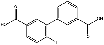 3-(5-Carboxy-2-fluorophenyl)benzoic acid