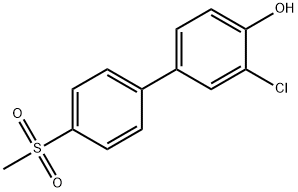 2-Chloro-4-(4-methylsulfonylphenyl)phenol