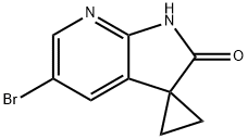 5’-bromo-1',2'-dihydrospiro[cyclopropane-1,3'-pyrrolo[2,3-b]pyridine]-2'-one