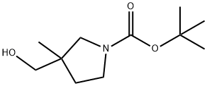 tert-butyl 3-(hydroxymethyl)-3-methylpyrrolidine-1-carboxylate