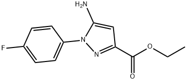 Ethyl 5-amino-1-(4-fluorophenyl)-1H-pyrazole-3-carboxylate