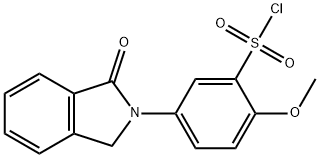 2-Methoxy-5-(N-phthalimidinyl)benzenesulfonyl chloride
