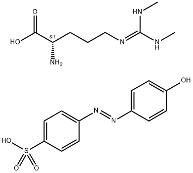NG,NG′-Dimethyl-L-arginine di(p-hydroxyazobenzene-p′-sulfonate) salt