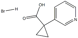 1-(Pyridin-3-yl)cyclopropanecarboxylic acid hydrobromide