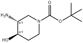trans-3-amino-1-boc-4-hydroxypiperidine