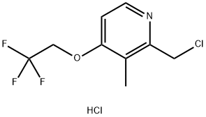2-(Chloromethyl)-3-methyl-4-(2,2,2-trifluoroethoxy)pyridine hydrochloride