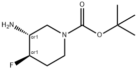 tert-butyl trans-3-amino-4-fluoropiperidine-1-carboxylate