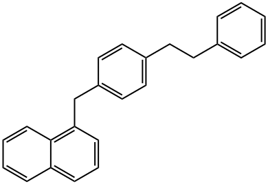 1-[4-(2-Phenylethyl)benzyl]naphthalene