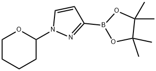 1-(tetrahydro-2H-pyran-2-yl)-3-(4,4,5,5-tetramethyl-1,3,2-dioxaborolan-2-yl)-1H-pyrazole