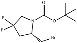 tert-butyl (2S)-2-(bromomethyl)-4,4-difluoropyrrolidine-1-carboxylate