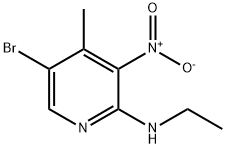 5-Bromo-2-ethylamino-3-nitro-4-picoline