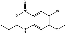2-Bromo-4-nitro-5-(propylamino)anisole