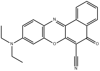 6-Cyano-9-(diethylamino)-5H-benzo[a]phenoxazin-5-one