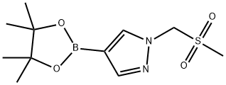 1-(methanesulfonylmethyl)-4-(tetramethyl-1,3,2-dioxaborolan-2-yl)-1H-pyrazole
