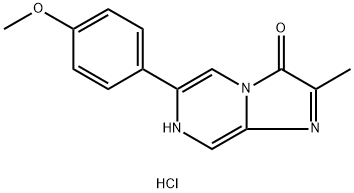 6-(4-Methoxyphenyl)-2-methyl-3,7-dihydroimidazo[1,2-a]pyrazin-3(7H)-one hydrochloride
