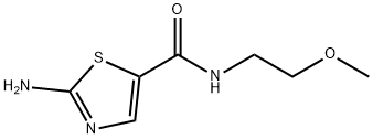 2-Amino-N-(2-methoxyethyl)thiazole-5-carboxamide