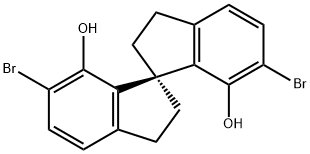(R)-6,6'-Dibromo-2,2',3,3'-tetrahydro-1,1'-spirobi[1H-indene]-7,7'-diol