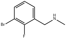 1-Bromo-2-fluoro-3-(methylaminomethyl)benzene