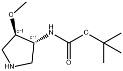 trans-3-(boc-amino)-4-methoxypyrrolidine