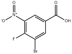 3-Bromo-4-fluoro-5-nitrobenzoic acid