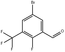 5-Bromo-2-fluoro-3-(trifluoromethyl)benzaldehyde
