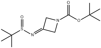 tert-Butyl 3-tert-butylsulfinyliminoazetidine-1-carboxylate