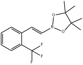(E)-4,4,5,5-tetramethyl-2-(2-(trifluoromethyl)styryl)-1,3,2-dioxaborolane