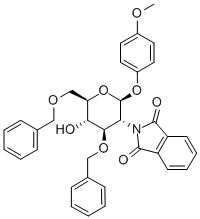 4-Methoxyphenyl 3,6-Di-O-benzyl-2-deoxy-2-phthalimido-β-D-glucopyranoside