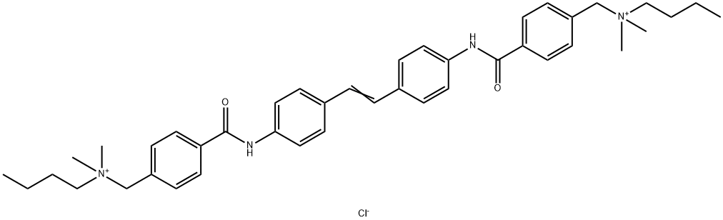 4,4'-[1,2-Ethenediylbis(4,1-phenyleneiminocarbonyl)]bis(N-butyl-N,N-dimethylbenzenemethanaminium) Dichloride