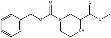N-4-Cbz-piperazine-2-carboxylate methyl ester